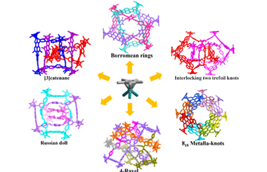 New structural breakthrough and topological transformation of homogeneous Metalla[4]catenane compounds 2024.100322